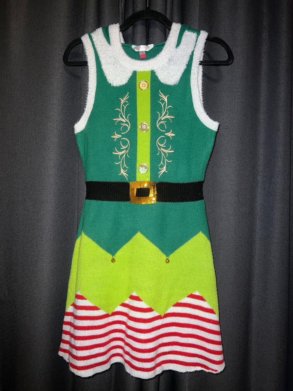 Ugly Christmas Sweater Xmas Size Small Dress